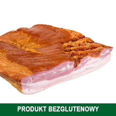Boczek parzony bez kości, bez skóry