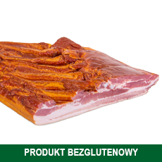 Boczek wędzony bez kości, bez skóry