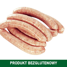 Kiełbasa surowa biała delikatesowa
